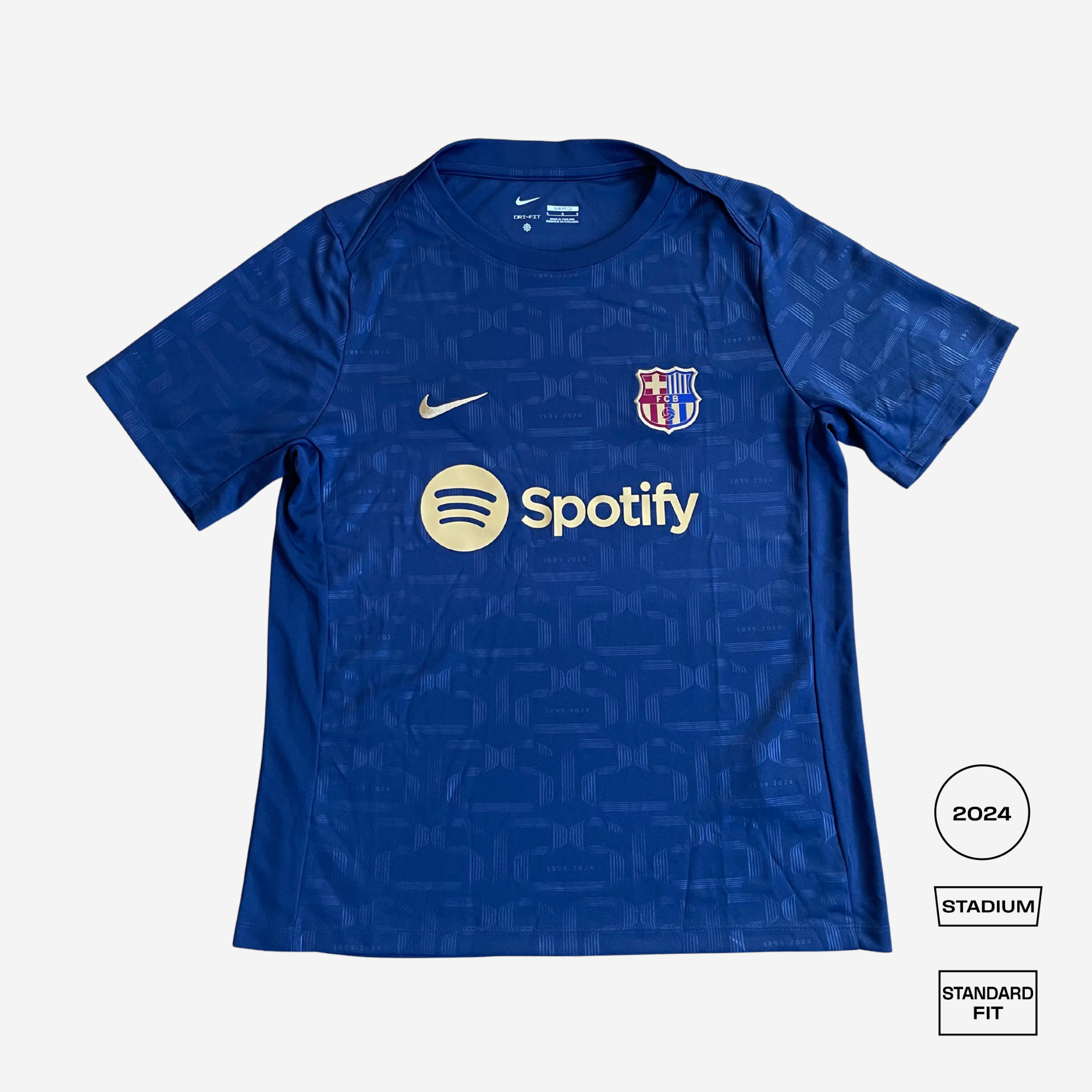 Camiseta prepartido Nike Academy Pro del Barcelona