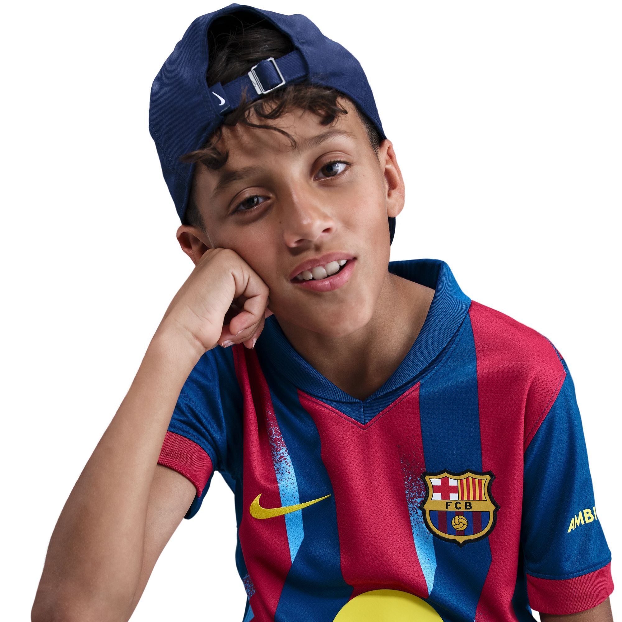 KIDS FC Barcelona 2025/26 Stadium Fourth Shirt