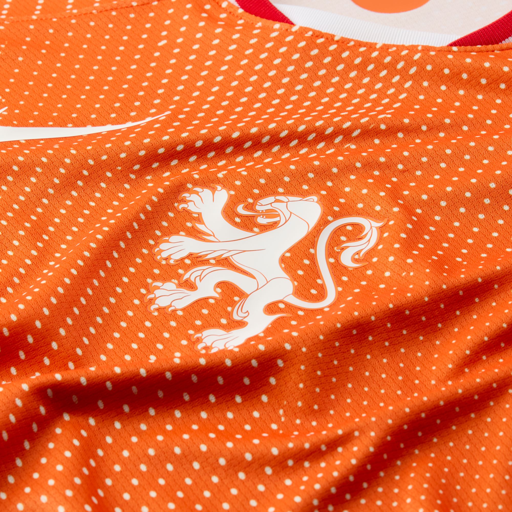 Netherlands Home Straight Fit Stadium Jersey