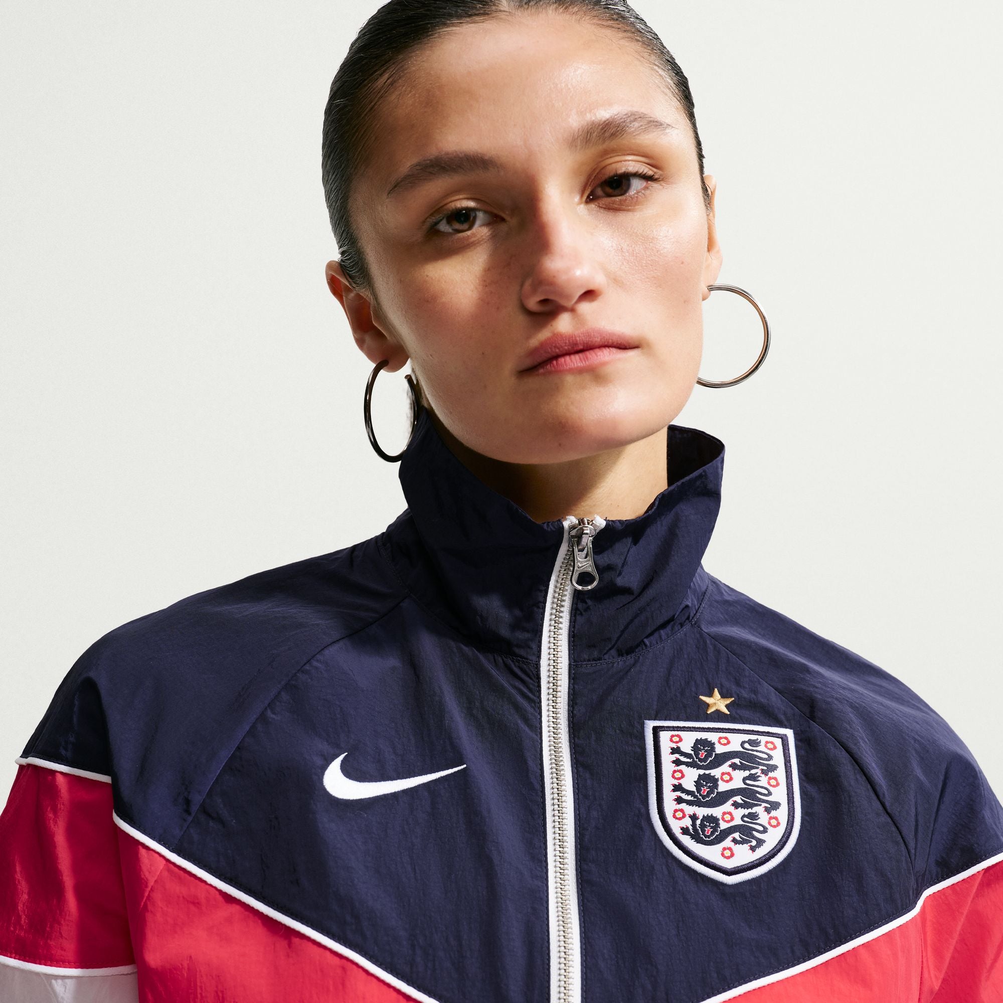 England Windrunner Curved Fit UV Woven Jacket