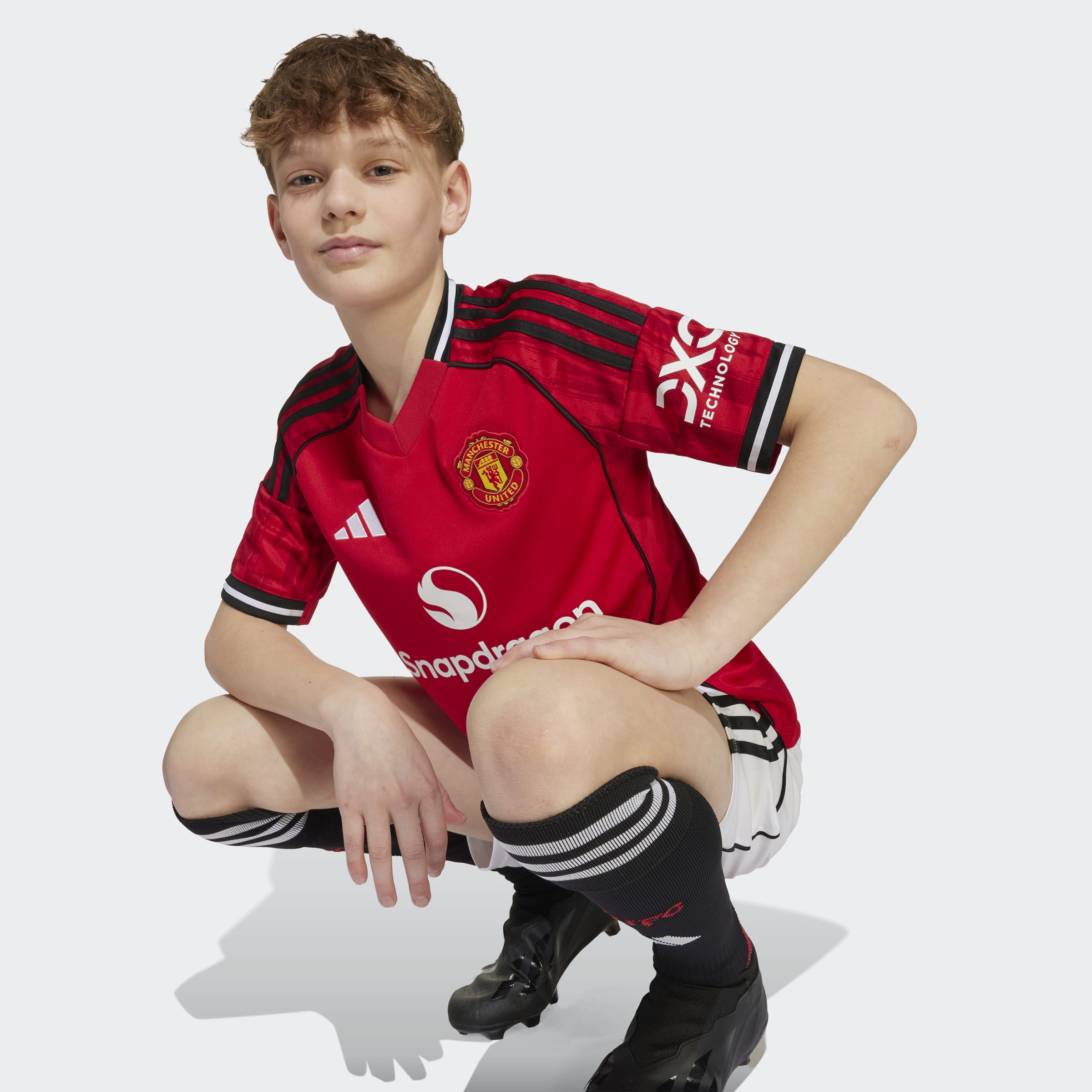 KIDS Manchester United 2025/26 Home Jersey