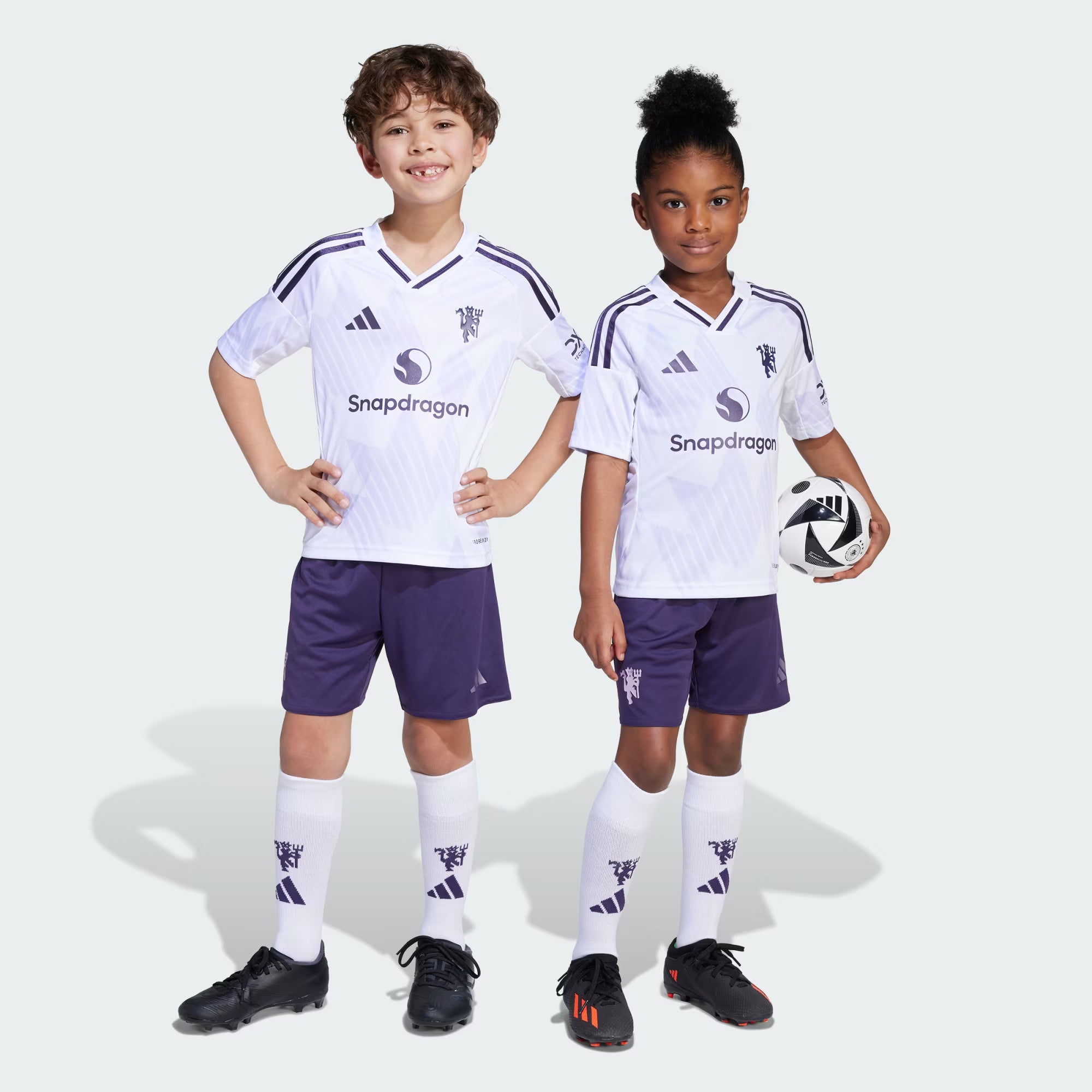 KIDS Manchester United 25/26 Away Mini Kit