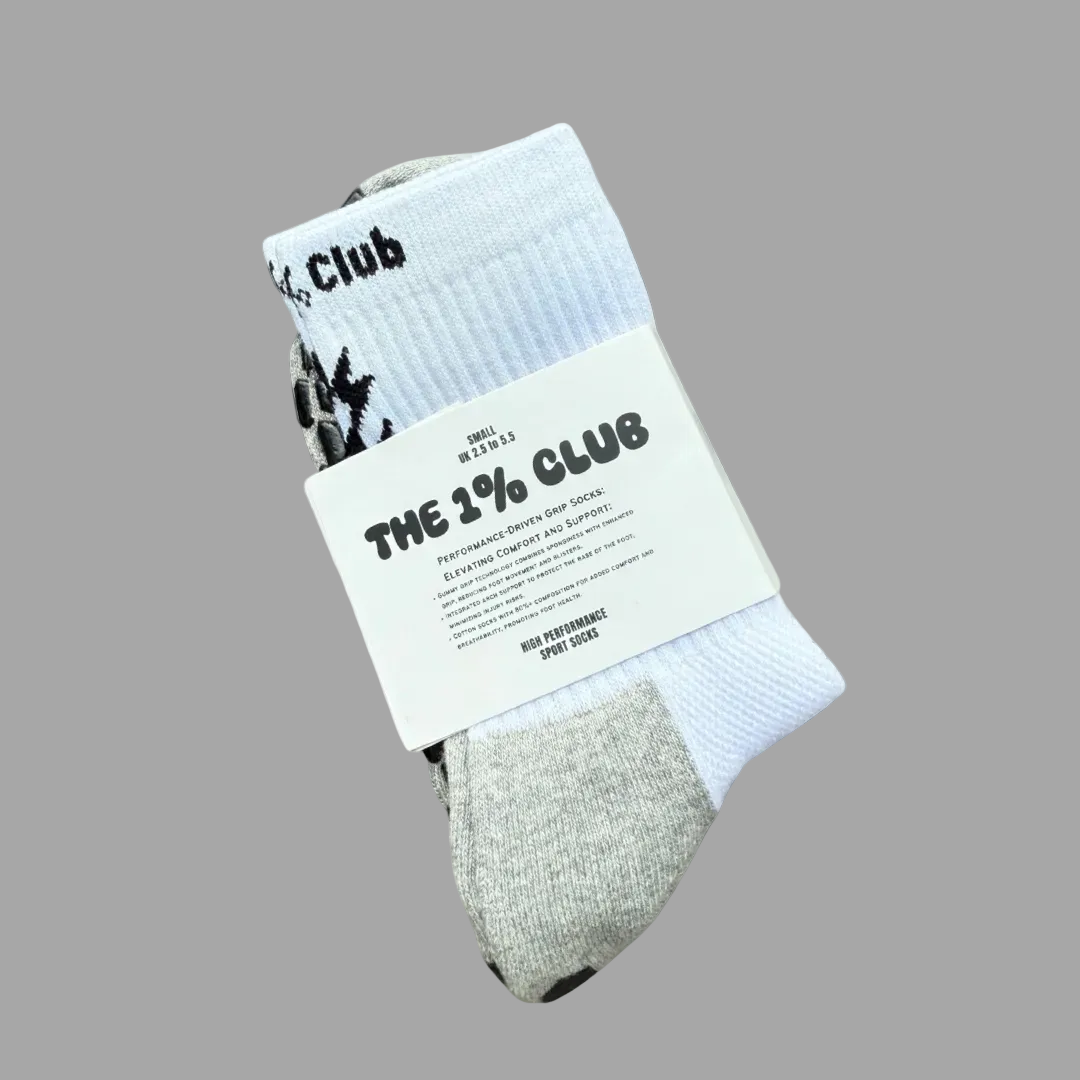 The 1% Club Grip Socks