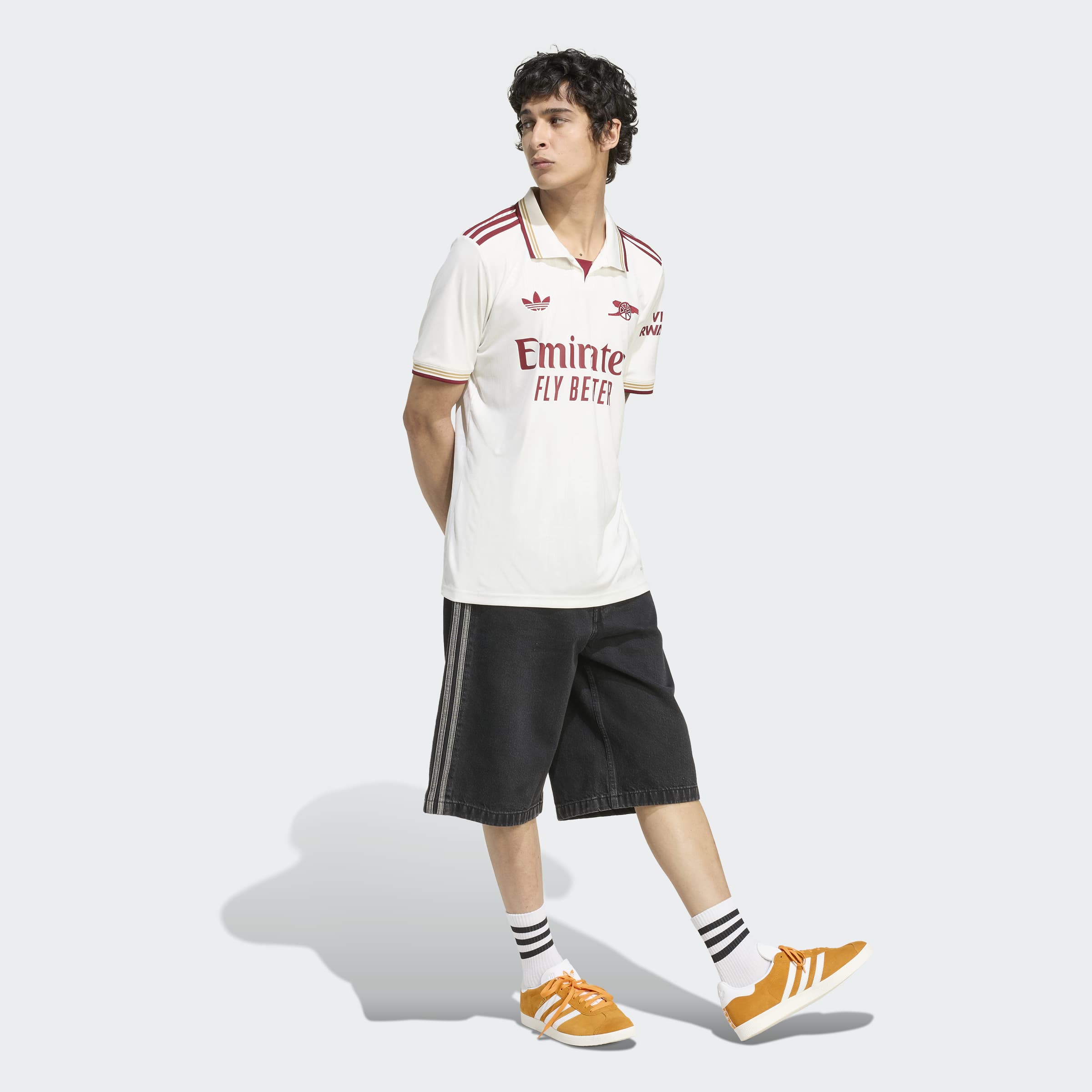 Arsenal 2025/26 Straight Fit Third Stadium Jersey McCABE 11